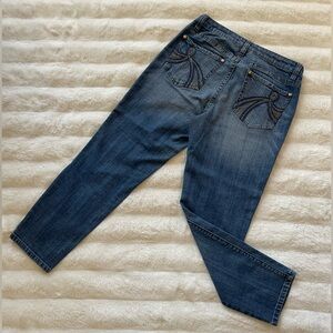 Cache Women's Blue Ankle & Cropped Jeans